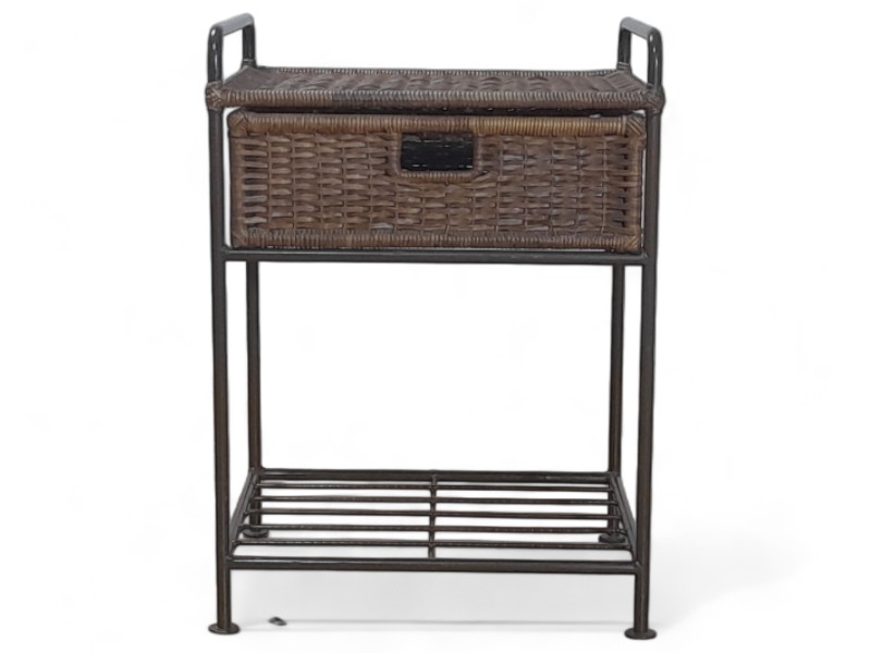 Mesa Lateral Tatu G - Rattan
