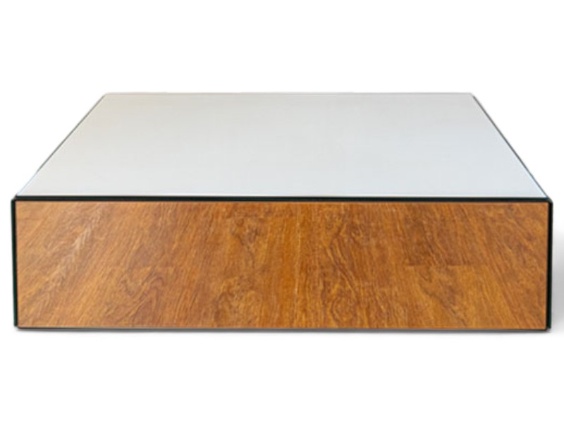 Mesa de Centro Baixa Stan - Espelhada